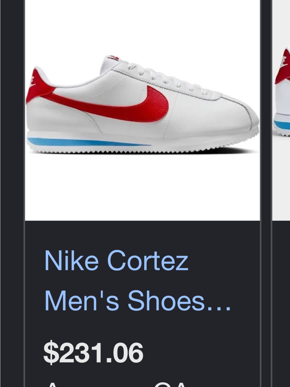 Nike cortez leather